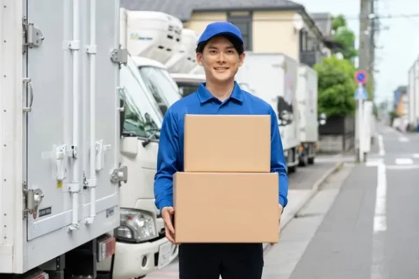 男性トラックドライバー